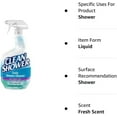 Clean Shower NonScrub Daily Bath Tub Cleanser Spray, Prevents Soap
