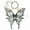 Black, variant on Todaioua Fairy Wings for Adults and Girls,Fairy Costume Set with Floral Garland, Fairy Hair Tinsel, Wand & Elf Ears – 35"x28" Butterfly Wings – Ideal for Cosplay, Party