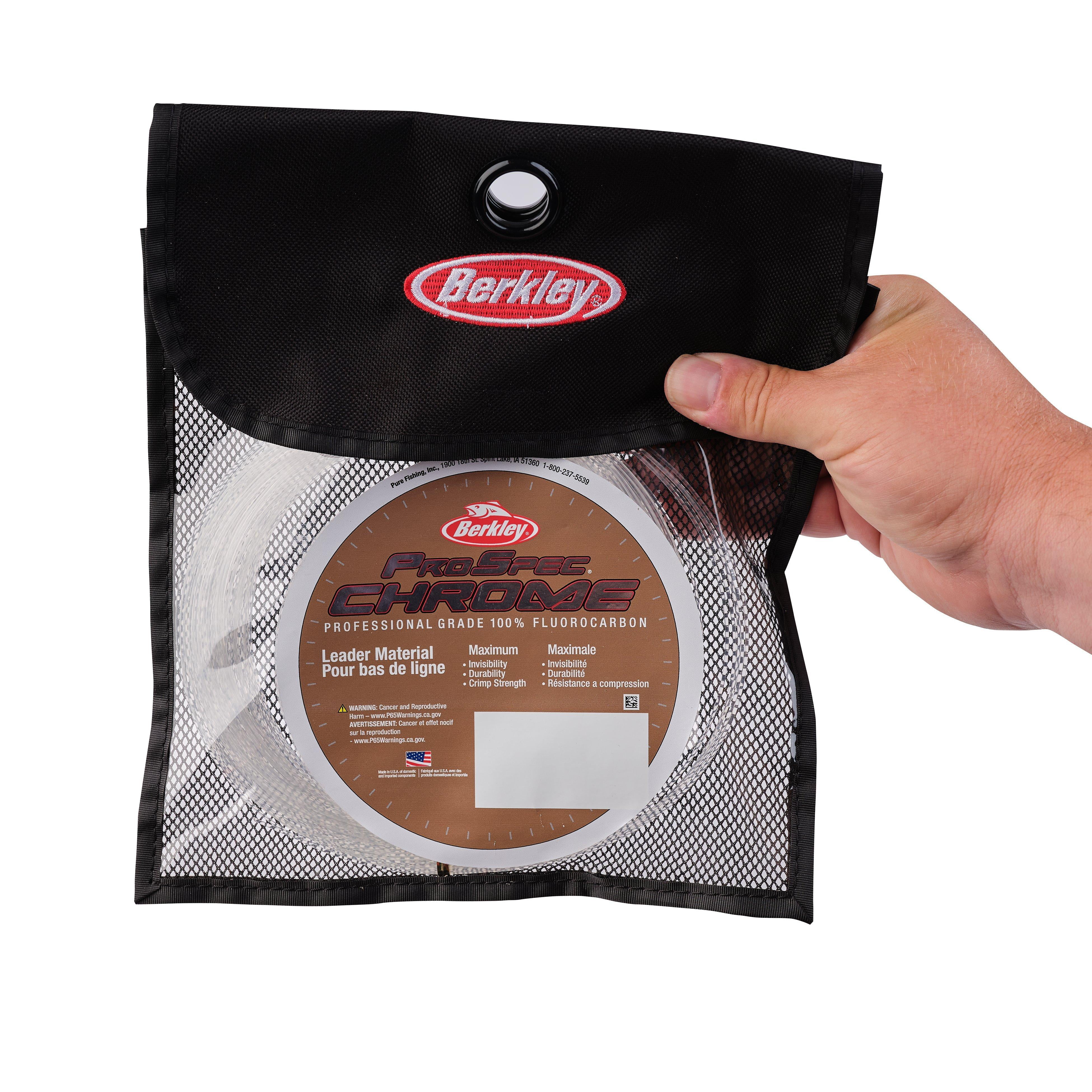 Berkley ProSpec® Chrome 100% Fluoro Leader Fishing Line, Clear, 200 lb Test Strength, 33 yd