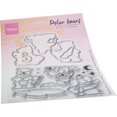 thumbnail image 3 of Marianne Design  Eline's Polar Bears Stamp & Die Set, 3 of 3