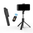 thumbnail image 3 of Trépied Perche à Selfie Blanc Portable Générique avec Télécommande Sans Fil, Pince de Téléphone Réglable à 270°, Acier Inoxydable et ABS, Design de Voyage Compact, Compatible avec Téléphones Intelligents de 4,7 à 7,0 Pouces, 3 of 6