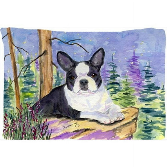 20.5 x 30 in. Boston Terrier Moisture Wicking Fabric Standard Pillowcase