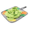 thumbnail image 4 of KAKOWELY 1pc Rabbit Foraging Mat Funny Interactive Nose Work Small Animal Feeding Mat,11.81"X11.81"X1.18", 4 of 5