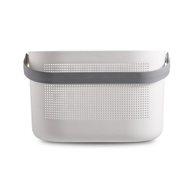 Almacenamiento De Plástico Cestas Organizadoras Huecas Con Asa Para El Hogar Cocina Baño Speravity HA040009-04