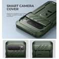 thumbnail image 3 of Dexnor for Google Pixel 9 Pro XL Case with Slide Camera Cover & Built-in Screen Protector & Heavy-Duty Kickstand,Full-Body Protective Cover Rugged Bumper Cases for Pixel 9 Pro XL 2024, Green, 3 of 8