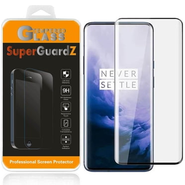 For OnePlus 7 Pro - SuperGuardZ Full Cover Tempered Glass Screen Protector, Edge-To-Edge, 9H, Anti-Scratch, Anti-Bubble, Anti-Fingerprint