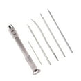 thumbnail image 6 of PU Leather Sewing Awl Set, Shoe Repair Tools Steel Material Professional Starter Punch Stitching for PU Leather Sewing Tools With 10, 6 of 10
