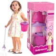 thumbnail image 2 of Juego de juguetes de limpieza para niños, juego de simulación para niños, herramientas de limpieza del hogar, escoba, trapeador, cepillo, balde, regalos de aprendizaje para niños, 2 of 9