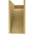 thumbnail image 4 of 10"W x 20"D x 20"H Classic Del Monte Rough Cedar Woodgrain TimberThane Corbel, Primed Tan, 4 of 6
