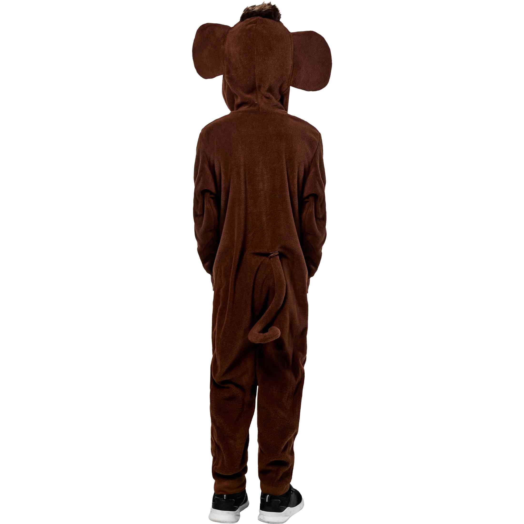 Monkey Jumpsuit Halloween Costume for Children, Boys Size L (10/16), by Way to Celebrate
