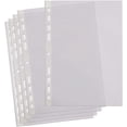 thumbnail image 1 of Poches Perforées A4, 100 Poches Poly, 1 of 5