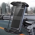 thumbnail image 1 of Soporte genérico para teléfono de motocicleta, clip para teléfono, soporte para teléfono fácil de usar para teléfonos de 4,8 a 6,8 pulgadas, deportes Para manillar, 1 of 10