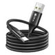 thumbnail image 1 of Cable Tipo C 2m Usb C A Usb A 3a Cable Carga Rapida 1Hora Color Negro, 1 of 6