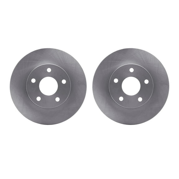 Dynamic Friction Company Rear Brake Rotors 6002-52003