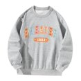 thumbnail image 3 of Sudadera de mujer con cuello redondo, ropa de otoño para ir de compras, oficina, senderismo L Yuyangstore Sudadera Mujer, 3 of 8