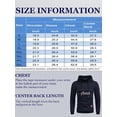 thumbnail image 6 of YATELLE Mens Hooded Sweatshirt Casual Long Sleeve Drawstring Waffle Knit Pullover Hoodies, 6 of 6