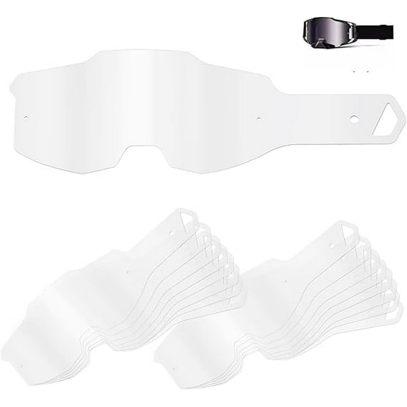 Goggles Tear Offs for 100 Percent Armega Goggle for Dirt Bike Motocross