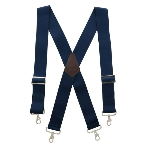 CTM® Industrial Terry Logger Suspenders with Metal Swivel Hook Ends (Men's)