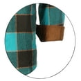 thumbnail image 3 of Gioberti Men's Brushed Flannel 100% Cotton Plaid Checkered Shirt with Corduroy Contrast, 3 of 4