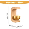 thumbnail image 2 of Shopkeepers Bell for Door Opening, Magnetic Shopkeepers Bell Cute Door Chime Simple Design Easy to Use Bell for Door Opening Widely Used for Cafe Front Door Pet Door Store Refrigerator (Light Color), 2 of 7