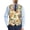 Autumn Foliage with Berries, variant on POLERO Slim Fit Formal Suit Vest for Business Casual, Woven Fabric Lightweight Dress Waistcoat Top, Halloween Crow Moon Pattern