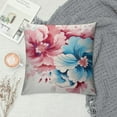 thumbnail image 2 of ARISTURING Abstract Floral Satin Pillowcase for Hair and Skin, Pillowcase with Envelope Closure, Queen Size Romantic Floral Pillow Cover for Sofa Bedroom New Year Valentines Decor, 2 of 5