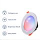 thumbnail image 5 of Focos empotrables LED WiFi de 6 W para el techo Focos empotrables LED de cambio de color APP Contro Abanopi Abajo luz integrada, 5 of 7