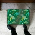 thumbnail image 3 of SKYSONIC Doormat Cute Dinosaur on Green Lightweight Non Slip Indoor Outdoor Entryway Rugs Floor Mat for Bathroom Kitchen Entrance 36x24in, 3 of 6