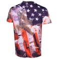 thumbnail image 2 of Double Needle Men's Screaming Eagle Sublimated T-Shirt-Multi-Colored-Small (Medium, Multi-Colored), 2 of 2