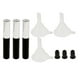 thumbnail image 1 of Máscara de pestañas vacía de 3 uds 4 ml con varillas de pestañas, incrustaciones de goma, embudos, envases de maquillaje cosméticos transparentes para Negro Baoblaze  Tubo de rimel vacío, 1 of 8