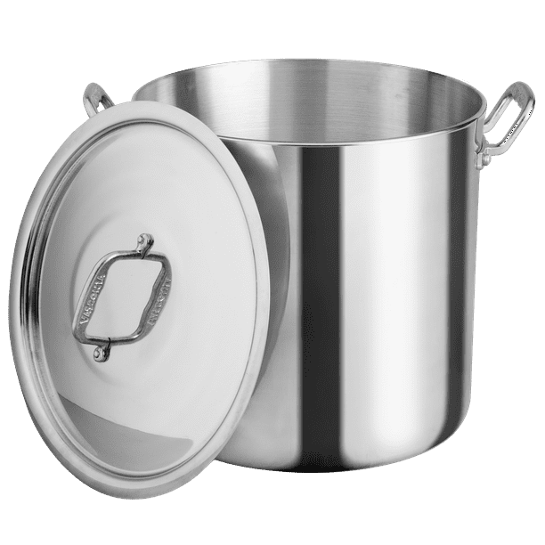 Olla alta recta acorazada de mm de 30cm 20 litros Vasconia