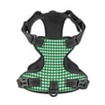 thumbnail image 4 of Green Classic Plaid Dog Harness, Pet Dog Out to Prevent Break Free Leash, Adjustable, Easy to Wear, X-Large, 4 of 9