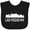 AB-Black, variant on Inktastic Las Vegas Nevada Skyline Nv Cities Boys or Girls Baby Bib