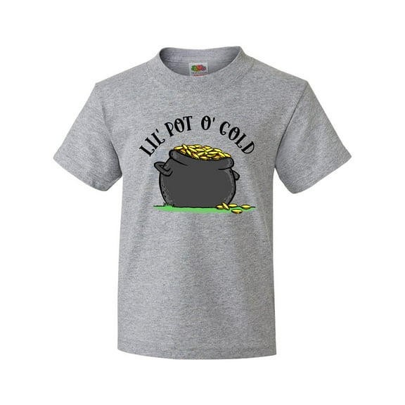 Inktastic St. Patrick's Day Lil' Pot of Gold Youth T-Shirt