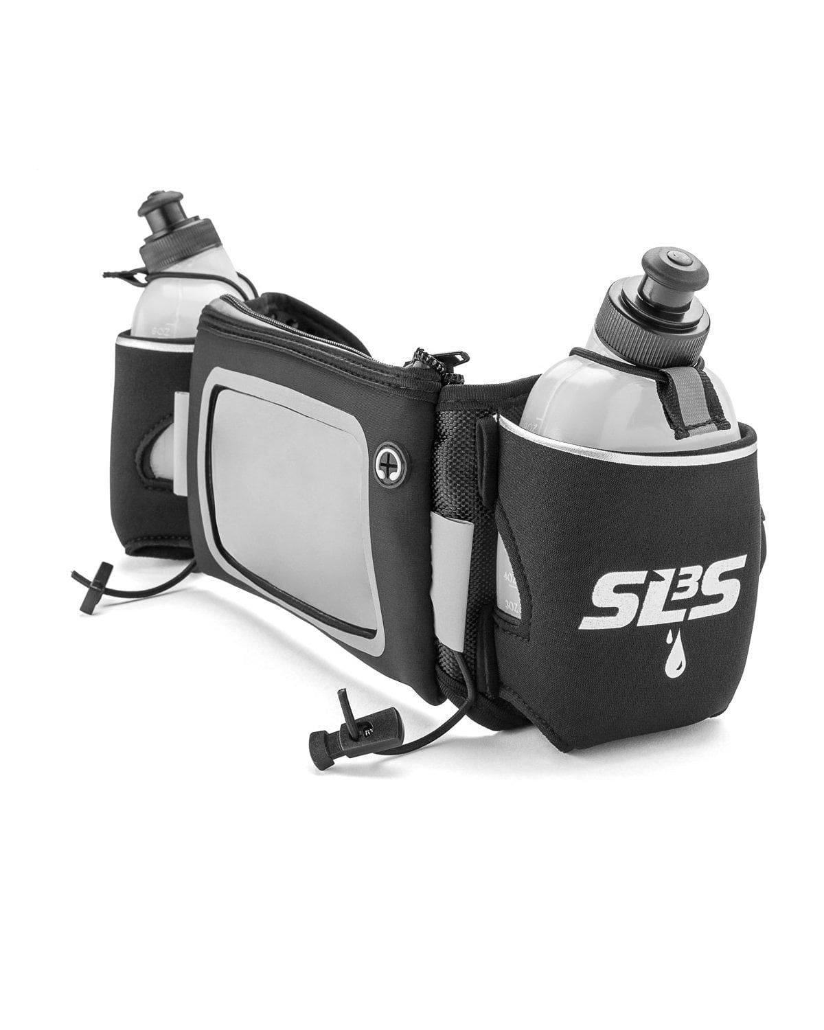 SLS3 Deluxe Hydration Running Belt -Fits iPhone 6 Plus Touchscreen Compatible Pink One size by