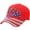 Red, variant on Jiibva American Flag Baseball Cap Sparkle Rhinestone USA Flag Trucker Hat Adjustable Hip Hop Hat for Men Women