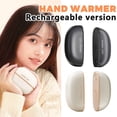 thumbnail image 2 of 2 In 1 Magnetic Rechargeable Hand Warmer Double Sided Heating Portable Winter Warmer, 2 of 8