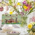 thumbnail image 3 of TERGAYEE Easter Gift,Happy Easter Eggs Bunny Rabbit Hanging Banner Porch Sign Decor,Easter Day Door Sign for Indoor Outdoor Home Party Decor, 3 of 6