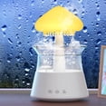 thumbnail image 3 of Diffuserlove Rain Cloud Humidifier Diffuser Water Drip Humidifier with Remote Waterfall Lamp Mushroom Humidifier Rain Sounds White Noise Humidifier A, 3 of 8