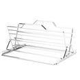 thumbnail image 1 of Turkey Rack Turkey Roaster,Adjustable Stainless Steel Roasting Pan,V-Shaped Rib Roasting Rack, 1 of 5