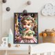 thumbnail image 4 of Pintura de diamante 5D DIY taladro redondo completo Lolita niña decoración del hogar 30x40cm, 4 of 9