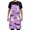 Adorable Cartoon Ghost Bat, variant on Kitchen Apron with 2 Pockets Adjustable waterproof Cooking Aprons for Women Men Chef Snowflakes in Air