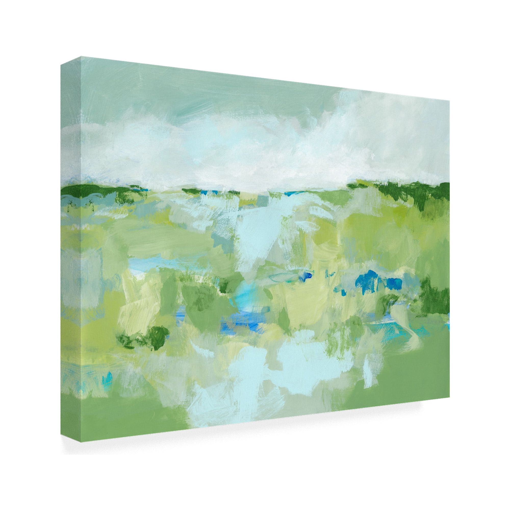 Trademark Fine Art 'Spring Green I' Canvas Art by Christina Long