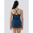 thumbnail image 2 of ANFERRY Maternity Tank Tops for Women Seamless Side Ruched Camisoles with Built in Bra Scoop Neck Y Back Pregnancy Basic Shirt, 2 of 10