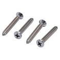 thumbnail image 5 of #14 X 2" Stainless Oval Head Phillips Wood Screw (25pc) 18-8 (304), 5 of 12