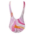 thumbnail image 3 of Aayomet Women's Plus Size Swimsuits Athletic Training Tummy Control Swimwear,Pink L, 3 of 4