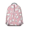 thumbnail image 3 of Elegant Cat Print Backpack for Women & Girls - Waterproof School Bookbag for College & Work - Stylish Floral Design, 3 of 6