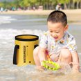 thumbnail image 3 of INUO Collapsible Bucket Compact Portable Folding Water Container Fishing Bucket Outdoor Wash Basin Foot, 3 of 9