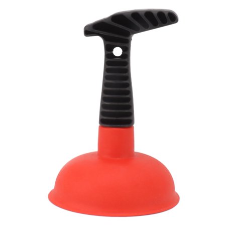 Rupoun Mini Plunger Powerful Slip Proof Handle Efficient Small Drain Plunger for Toilet Bathtub Sink, 16 cm / 6.3 inches
