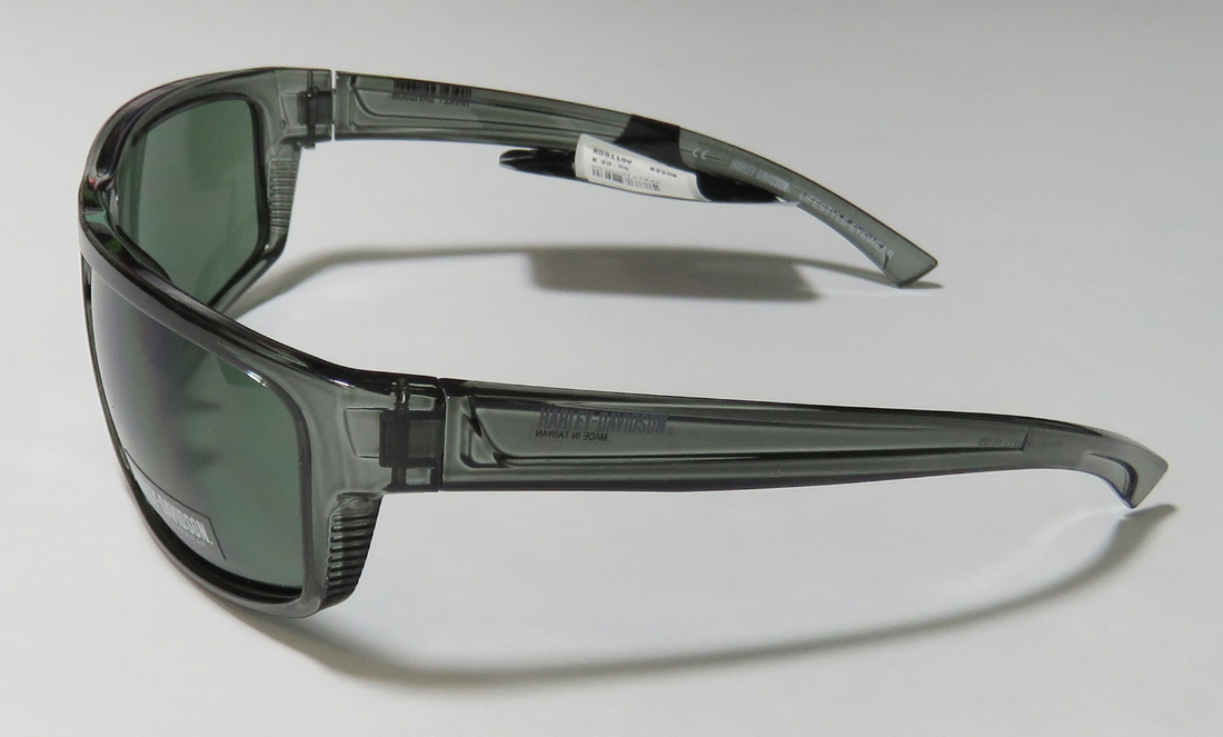 Harley-Davidson Men's Rectangle H-D Script Sunglasses, Gray Frame & Green Lens, Harley Davidson - image 4 of 8